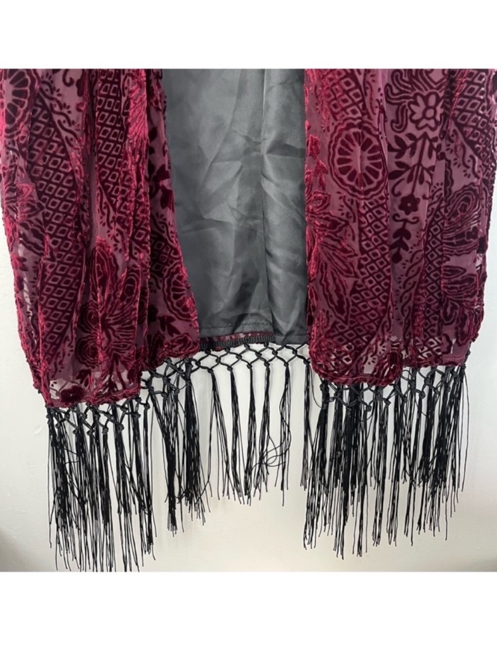Dolls Kill Velvet Robe XL - Picture 3 of 5